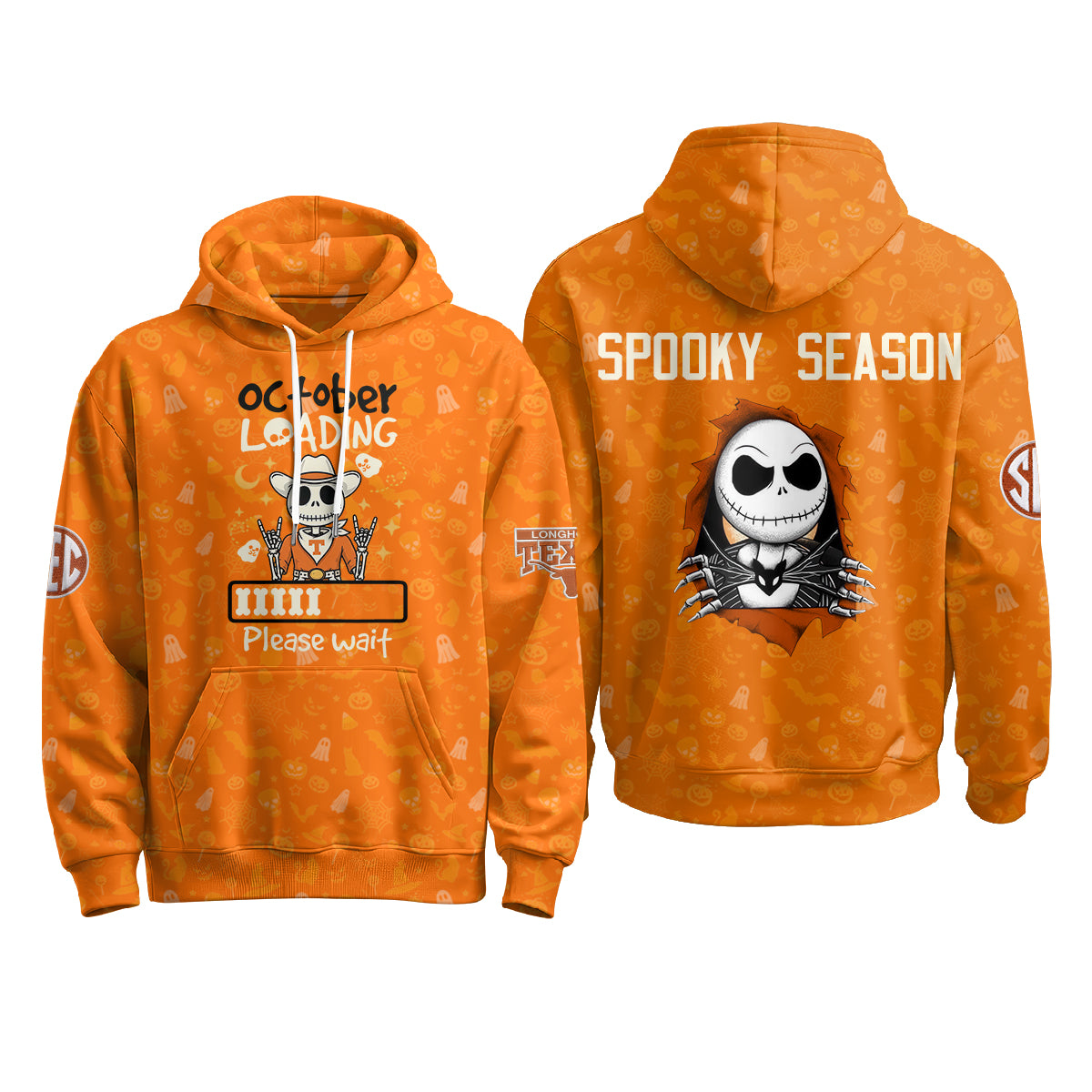 TEX x Skeleton Gentleman Edition Hoodie - Printed