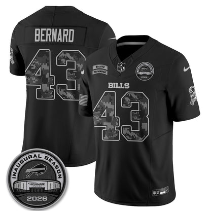 Buffalo Bills 2026 Salute to Service Edition Vapor Jersey V2- Stitched