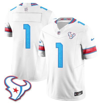 Houston Texans 2026 Rivalries Vapor Jersey - Stitched