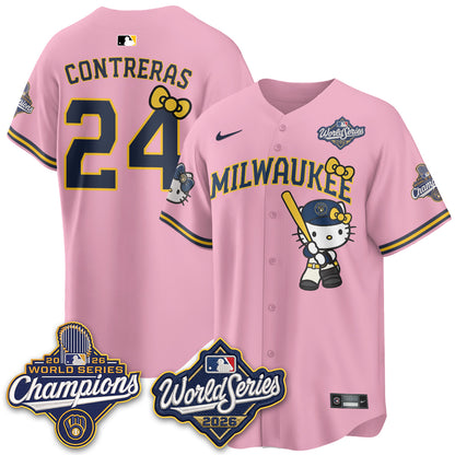 MIL 2026 WS Champions x Meow KT Vapor Jersey - Stitched