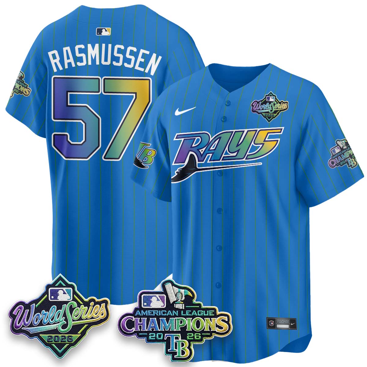 TB 2026 AL Champions Limited Vapor Jersey - Stitched
