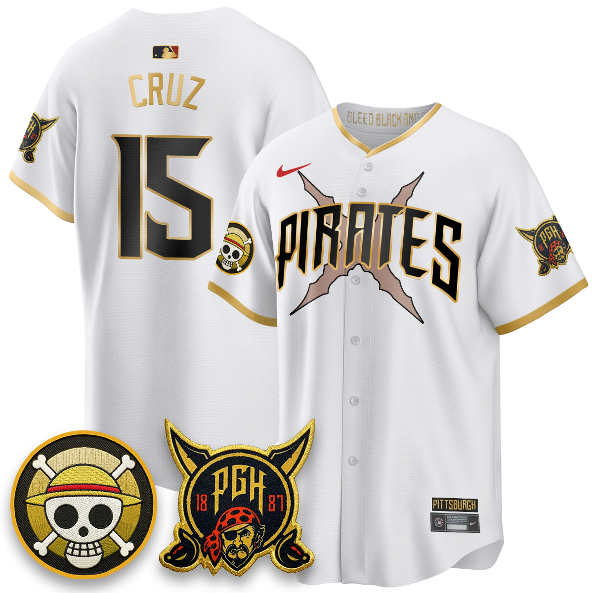 PIT 2026 City Connect x One Piece Vapor Limited Jersey - All Stitched