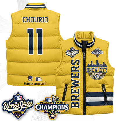 MIL 2026 NL Champions Puffer Vest - Printed