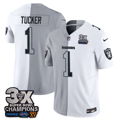 Las Vegas Raiders Split Edition Vapor Jersey - Stitched