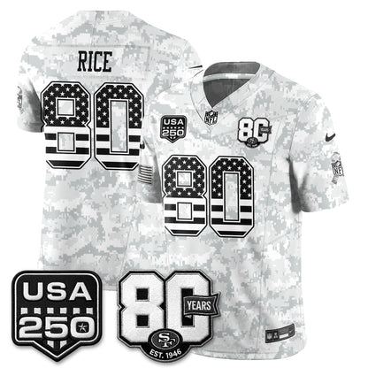 SF 2026 Salute to Service Edition Vapor Jersey - Stitched