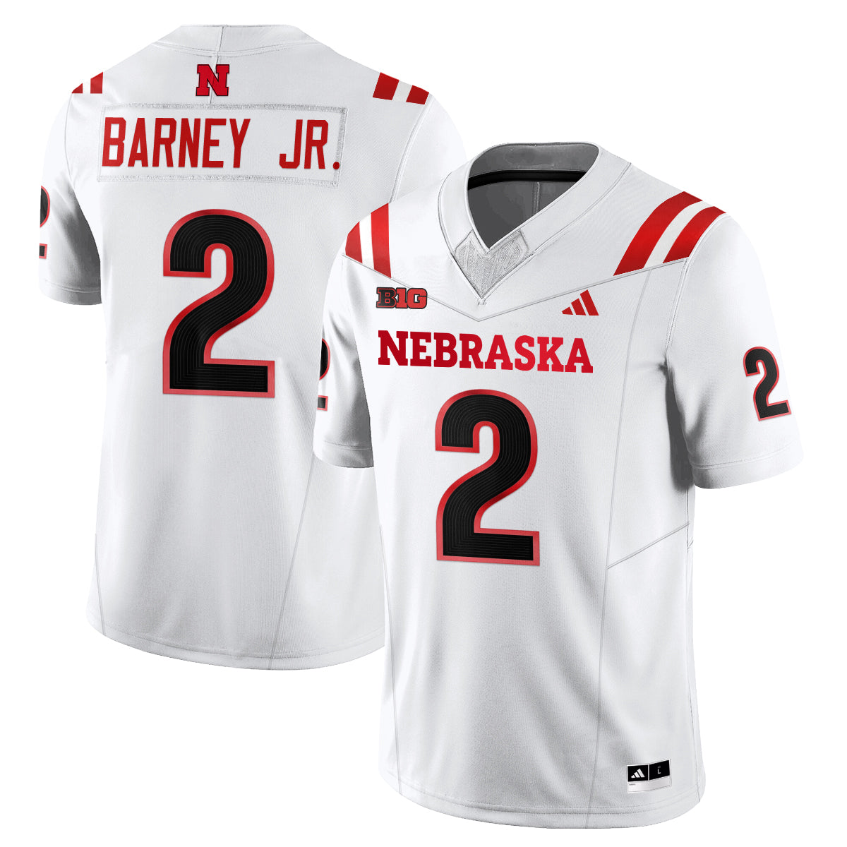 Nebraska Huskers 2026 "The Fire Rises" Vapor Jersey - Stitched