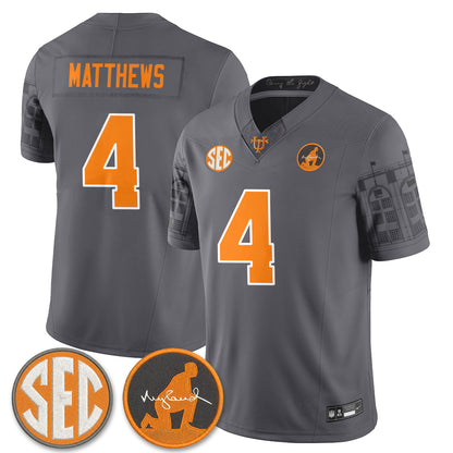 Tennessee Volunteers Built from Legacy Jersey - Stitched