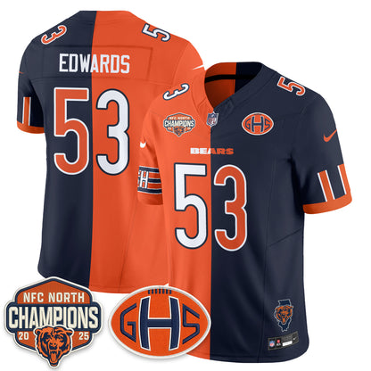 Chicago Bears 2026 Split Edition Vapor Jersey - Stitched