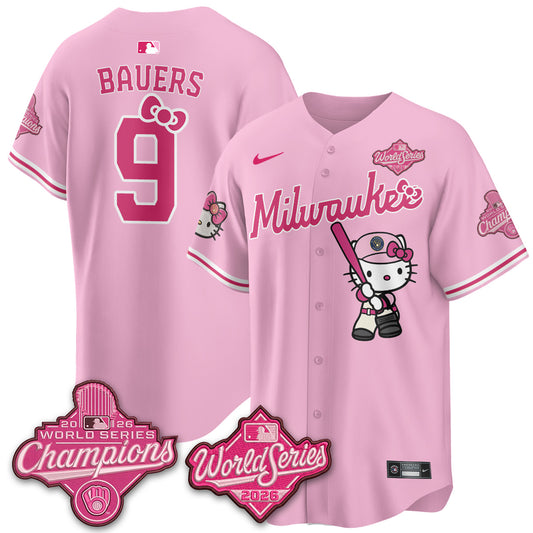 MIL 2026 WS Champions x Meow KT Vapor Jersey - Stitched (tt)