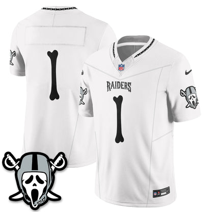 Las Vegas Raiders x Ghost Face Edition Vapor Jersey - Stitched
