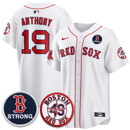 BOS Tim Wakefield Memorial Patch Vaper Premier Limited Jersey - All Stitched V2