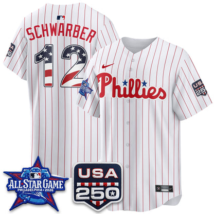 Philadelphia Phillies 2026 All Star Edition Vapor Jersey - Stitched