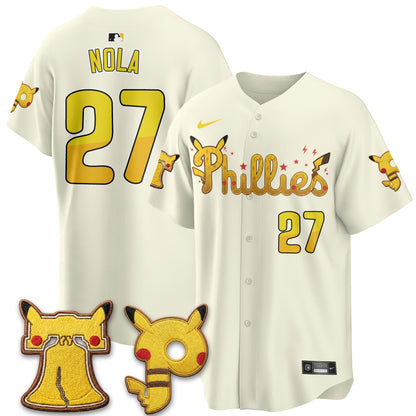 Philadelphia Phillies x PKM Edition Vapor Limited Jersey - Printed
