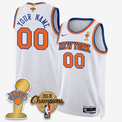 NYK 2026 Basketball Champions Vapor Custom Jersey - Stitched n3