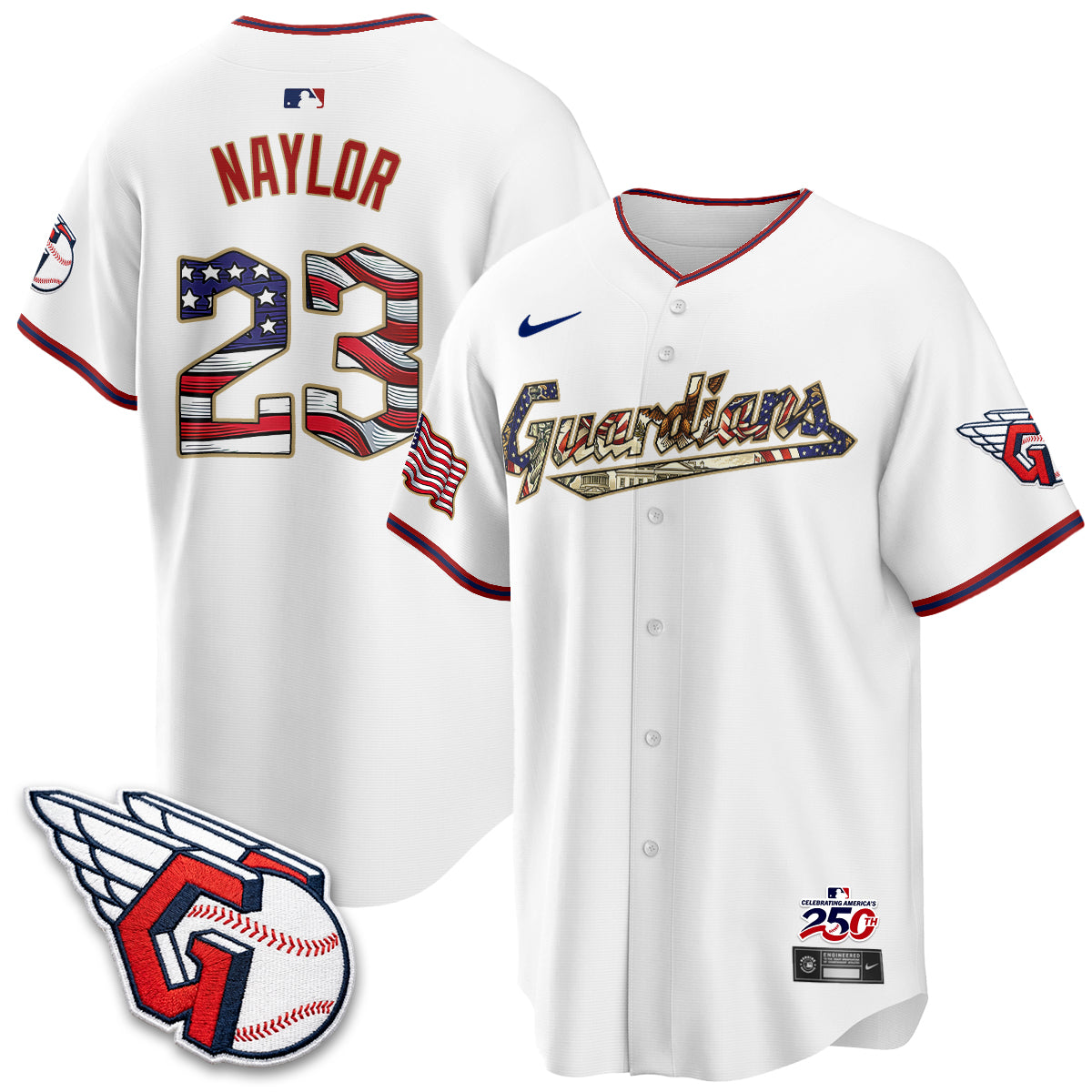 CLE 2026 Independence Day USA Vapor Jersey - Stitched