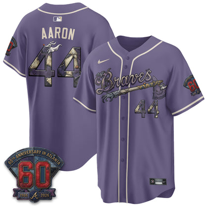 Atlanta Braves Nightmare Edition Vapor Jersey - Stitched