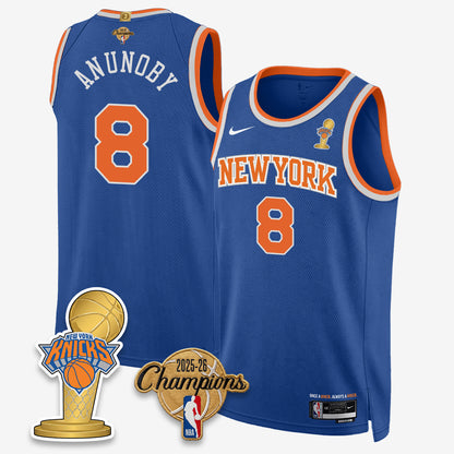 NYK 2026 NBA Champions Gold Edition Vapor Jersey - Stitched n3