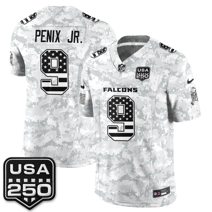 Atlanta Falcons 2026 Salute to Service Vapor Jersey - Stitched