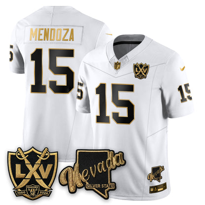 LVR Fernando Mendoza No.1 #15 Jersey - All Stitched