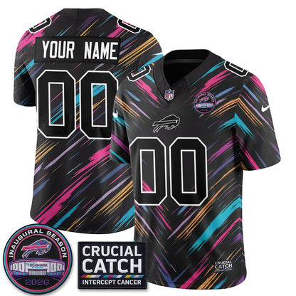 BUF Intercept Cancer 2026 Edition Custom Jersey - Stitched