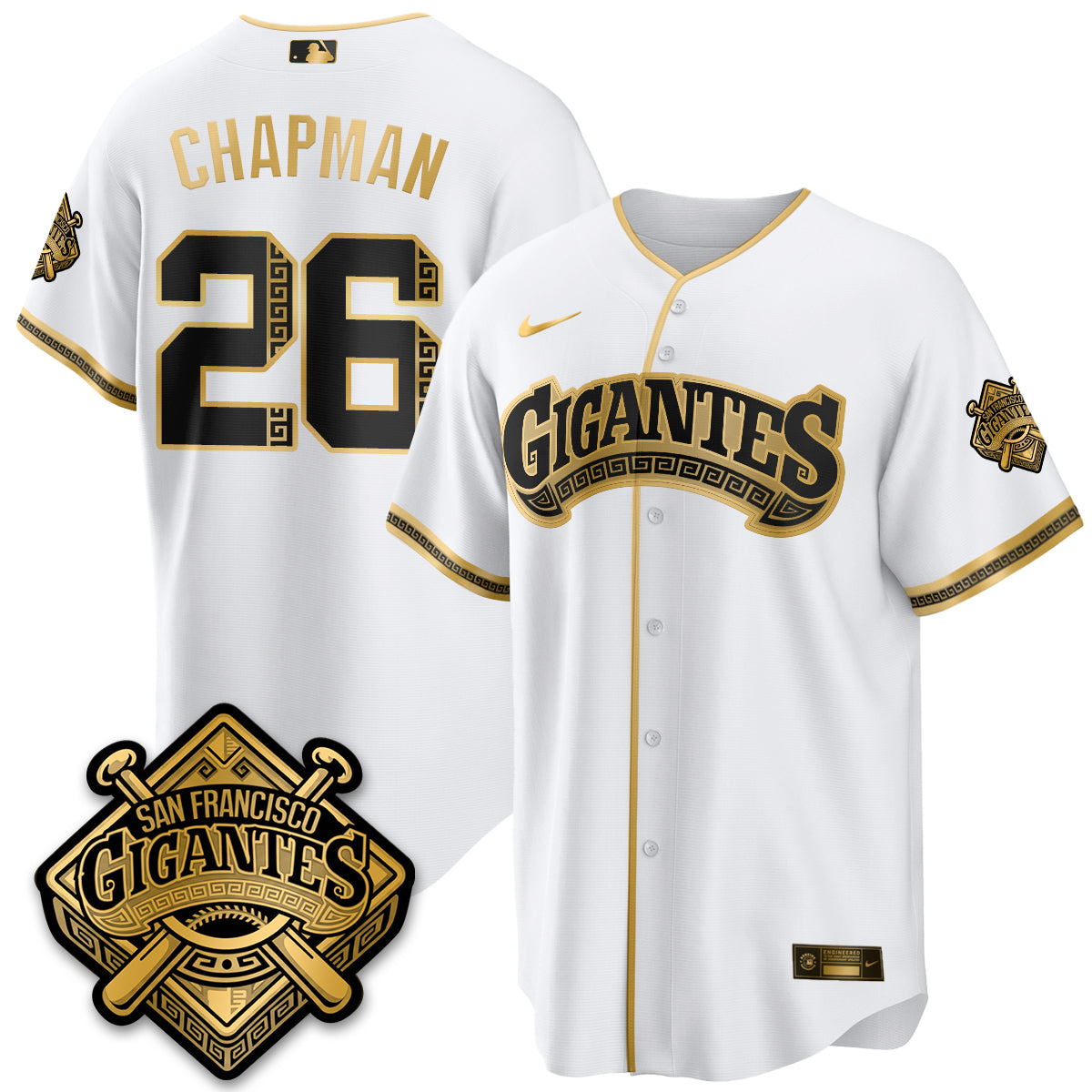 SF GIGANTES Vapor Limited Jersey - All Stitched