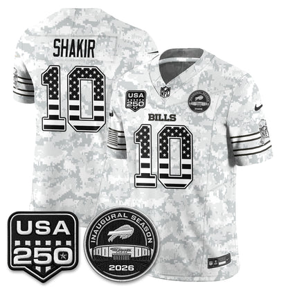 Buffalo Bills 2026 Salute to Service Edition Vapor Jersey - Stitched