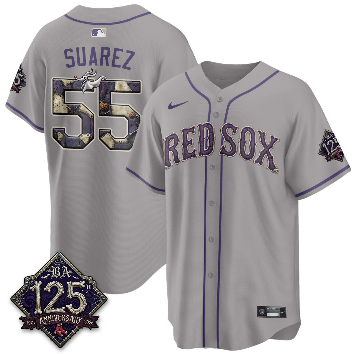 Boston Red Sox Nightmare Vapor Limited Jersey - Stitched