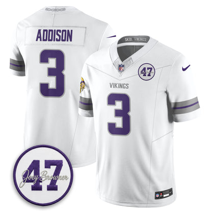 MIN Joey Browner Thank You For Memories - 1960 – 2026 Football Vapor Limited Jersey - All Stitched