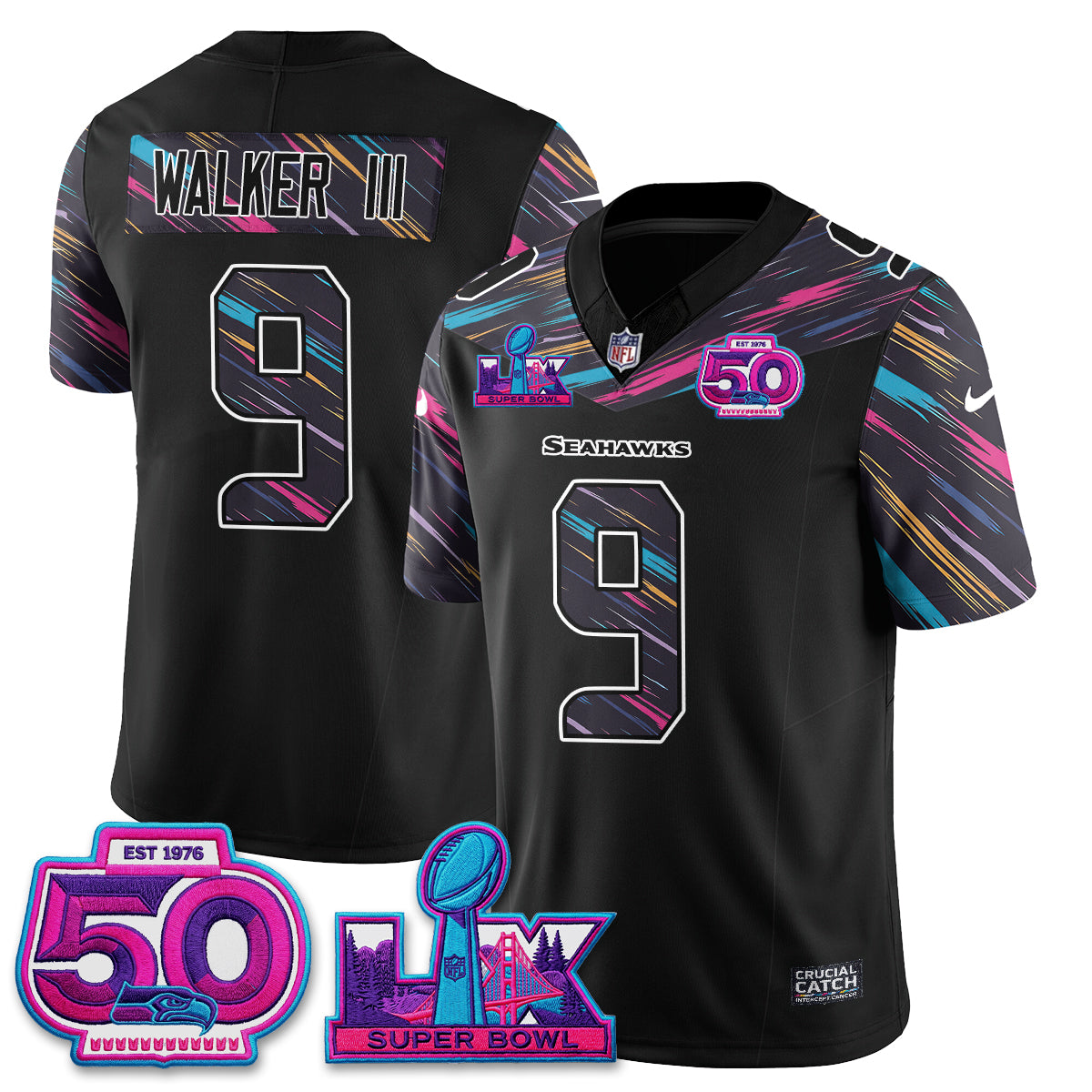 SEA Intercept Cancer 2026 Edition Jersey - Stitched
