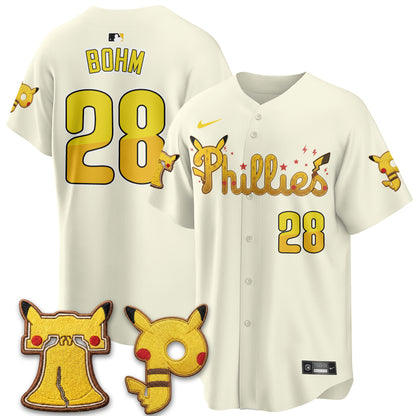 Philadelphia Phillies x PKM Edition Vapor Limited Jersey - Stitched