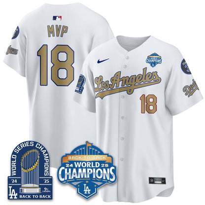 LAD Alternate  Vapor Limited Jersey - 9x Champs - All Stitched