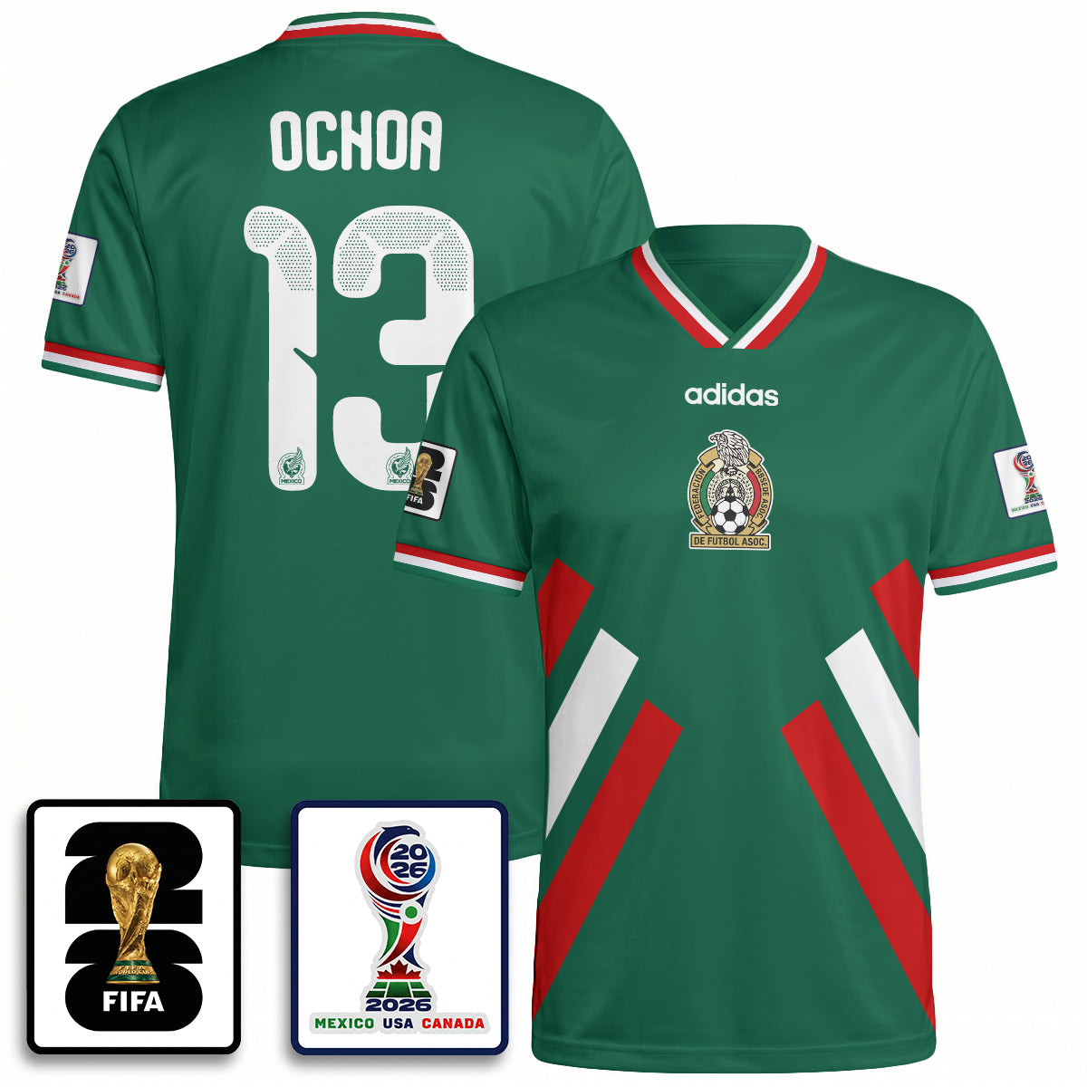 Mexico WC 2026 Fan Gear Version Jersey - Printed