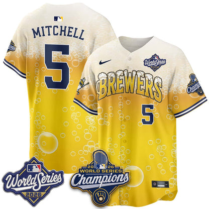 MIL "Pitcher & Pint" 2026 WS Champions Vapor Jersey - Stitched