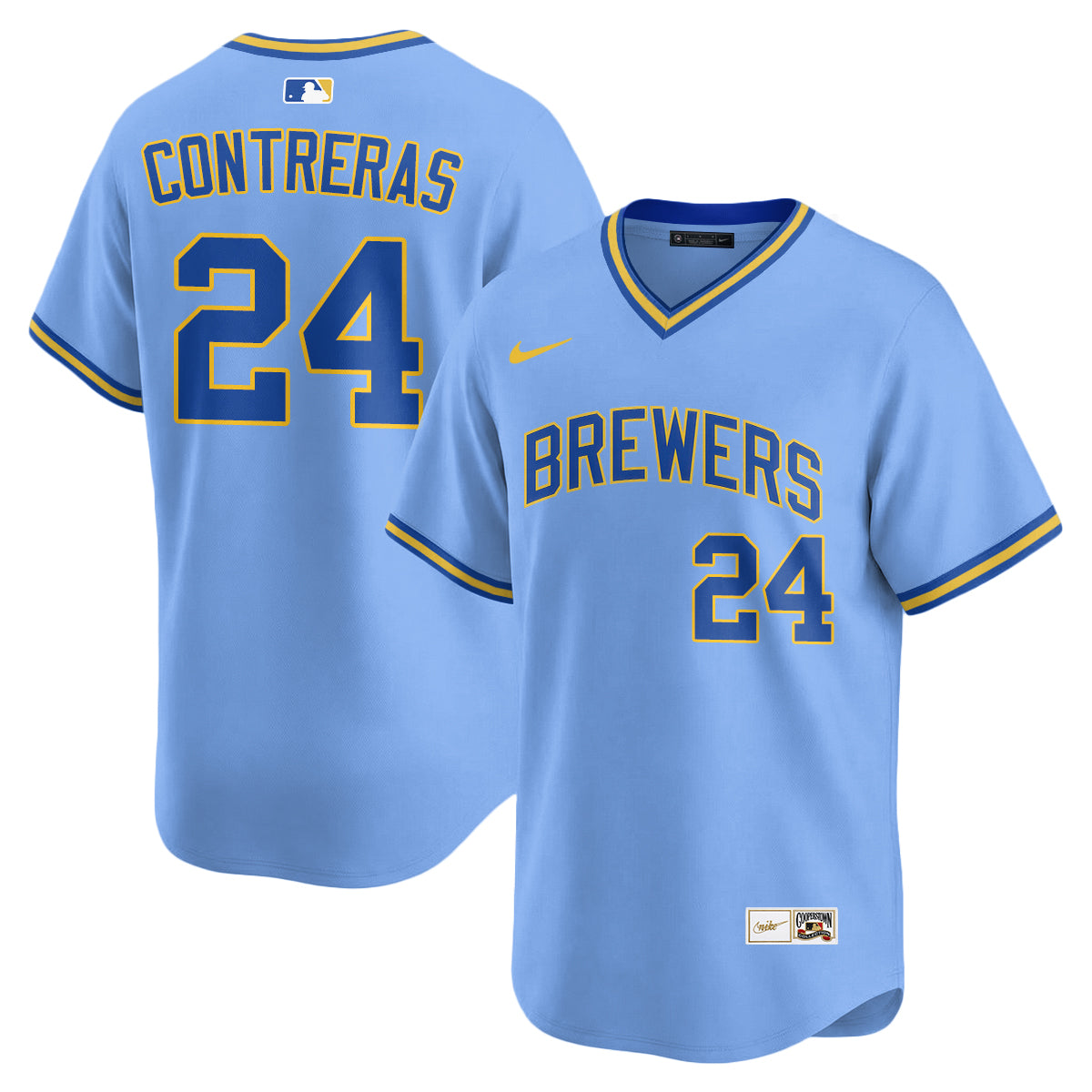 Milwaukee Brewers "Legacy Edition" Vapor Jersey - Stitched