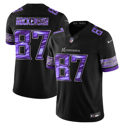 Minnesota Vikings Fangear Edition Vapor Jersey - Stitched