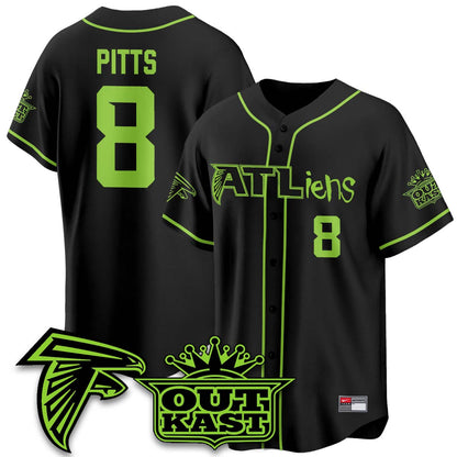 ATL 30th Anniversary ATLiens Baseball Vapor Jersey - Stitched