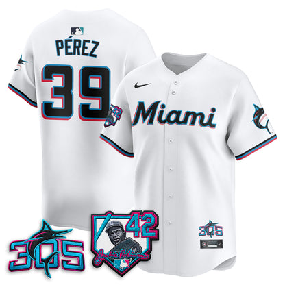 MIA 2026 Jackie Robinson New Era Vapor Limited Jersey - All Stitched
