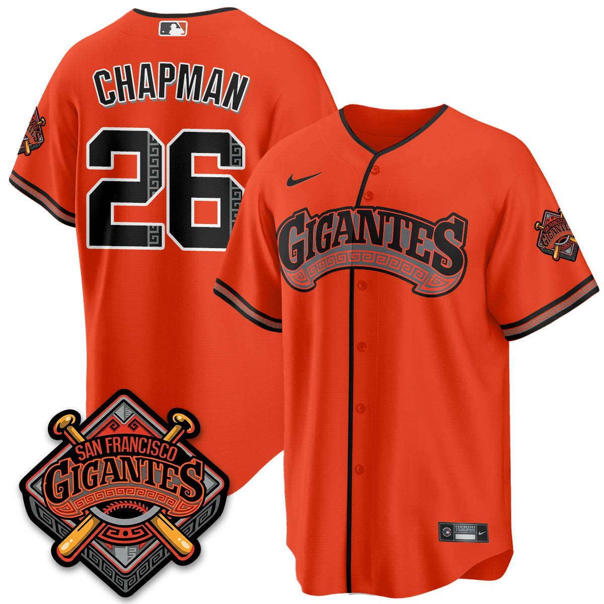 SF GIGANTES Vapor Limited Jersey - All Stitched