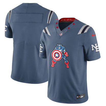 New England Patriots x Vibranium Shield Edition Vapor Jersey - Stitched