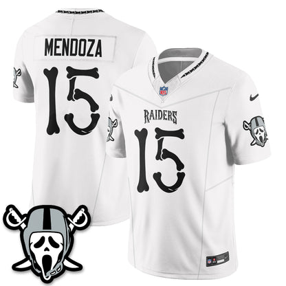 Las Vegas Raiders x Ghost Face Edition Vapor Jersey - Stitched