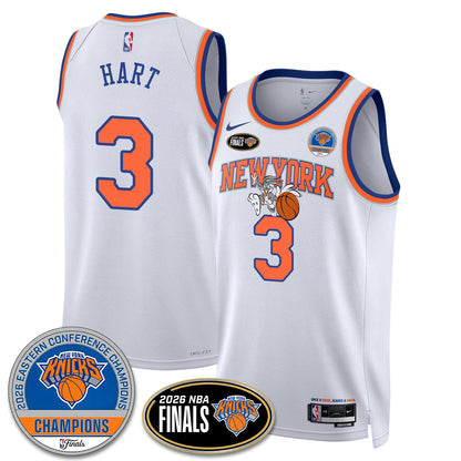 NYK 2026 NBA Eastern Conference Champions x Bunny Vapor Jersey - Stitched