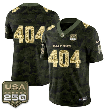 Atlanta Falcons 2026 Salute to Service Vapor Jersey - Stitched