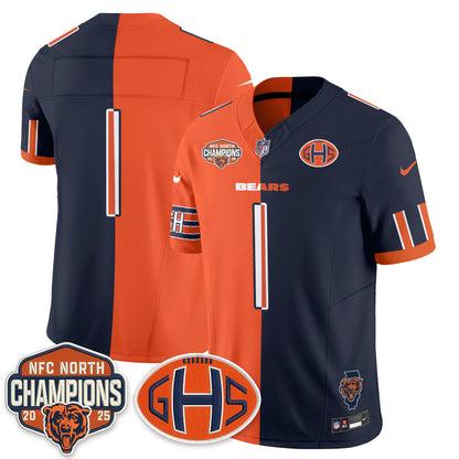 Chicago Bears 2026 Split Edition Vapor Jersey - Stitched