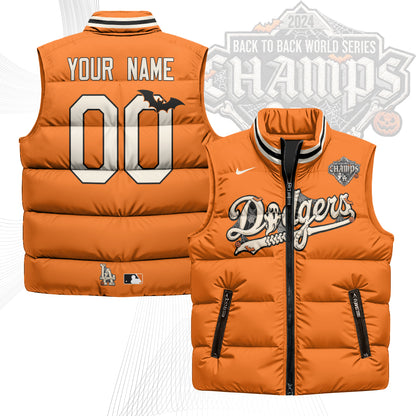 LAD Halloween 2026 Unisex Custom Puffer Vest - Printed
