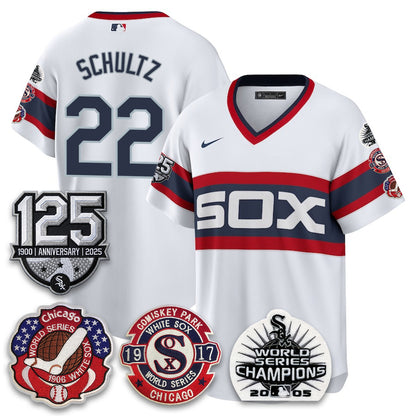 CWS 125th Anniversary - W.S Champions Edition Vapor Jersey - Stitched