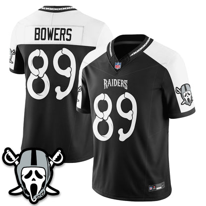 Las Vegas Raiders x Ghost Face Edition Vapor Jersey - Stitched