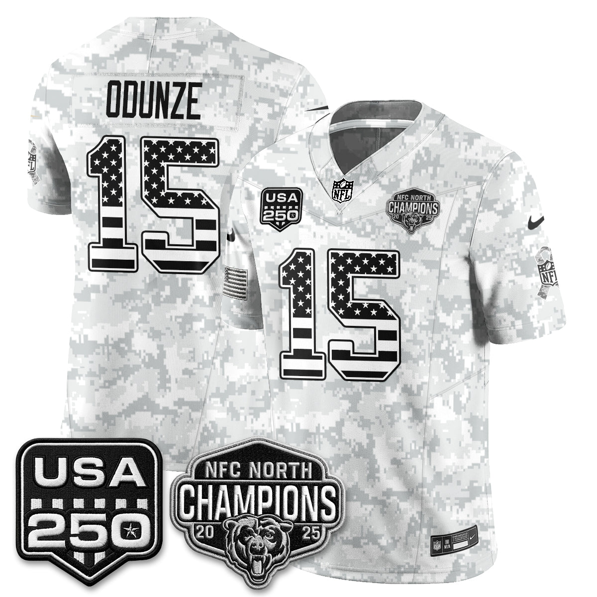 CHI 2026 Salute to Service Edition Vapor Jersey - Stitched