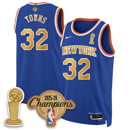 NYK Champions Night Vapor Jersey - Stitched