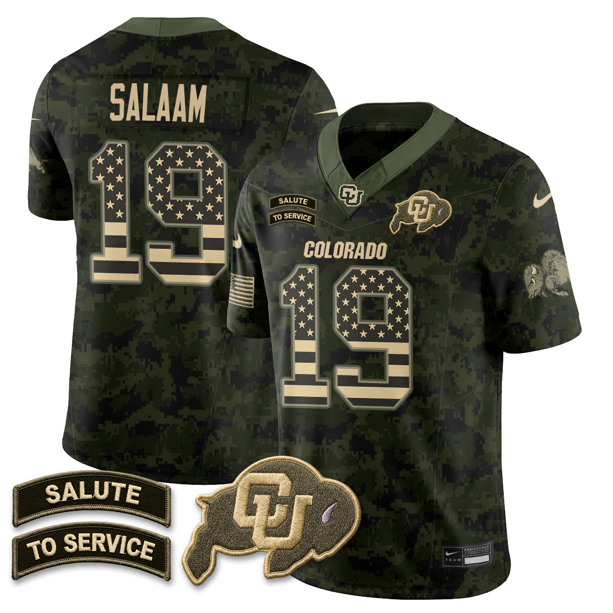 CU 2026 Salute to Service Vapor Jersey - Stitched