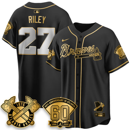 ATL 60th Anniversary Special Edition Vapor Limited Jersey - All Stitched